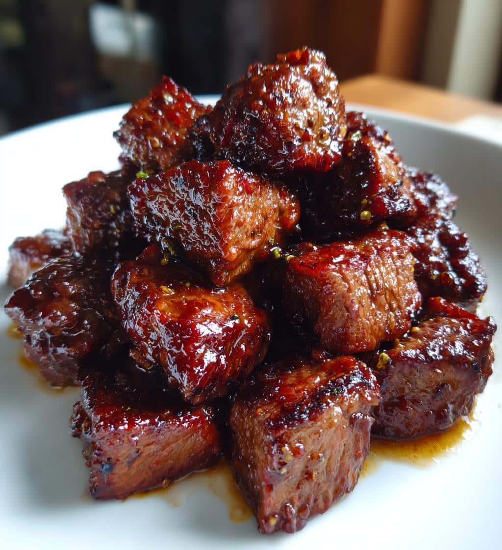 Air Fryer Steak Bites Teriyaki - detail 1