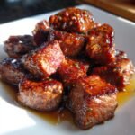 Air Fryer Steak Bites Teriyaki