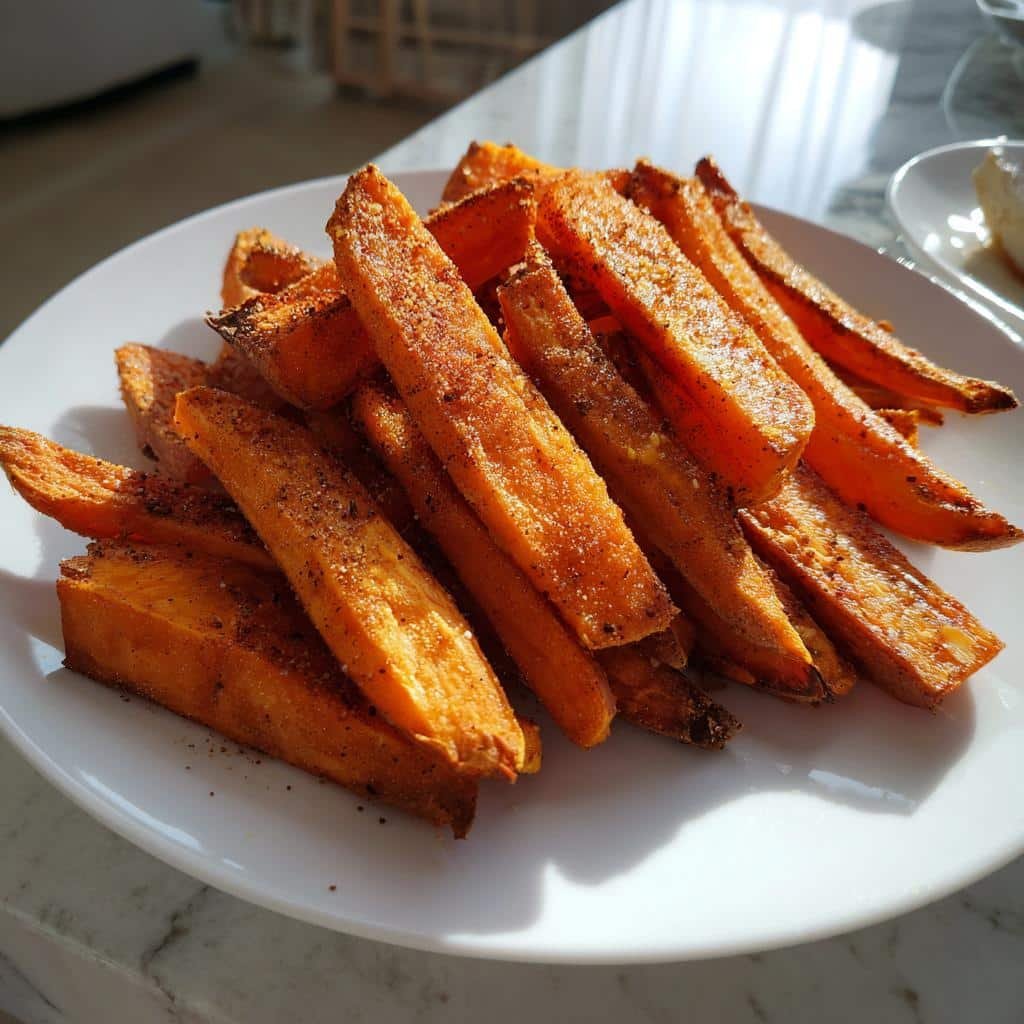 Air Fryer Sweet Potato Fries Cinnamon - detail 1