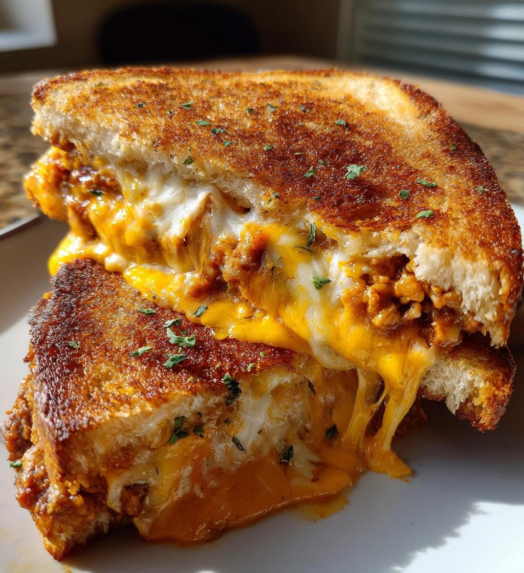 Air Fryer Taco Grilled Cheese - detail 1