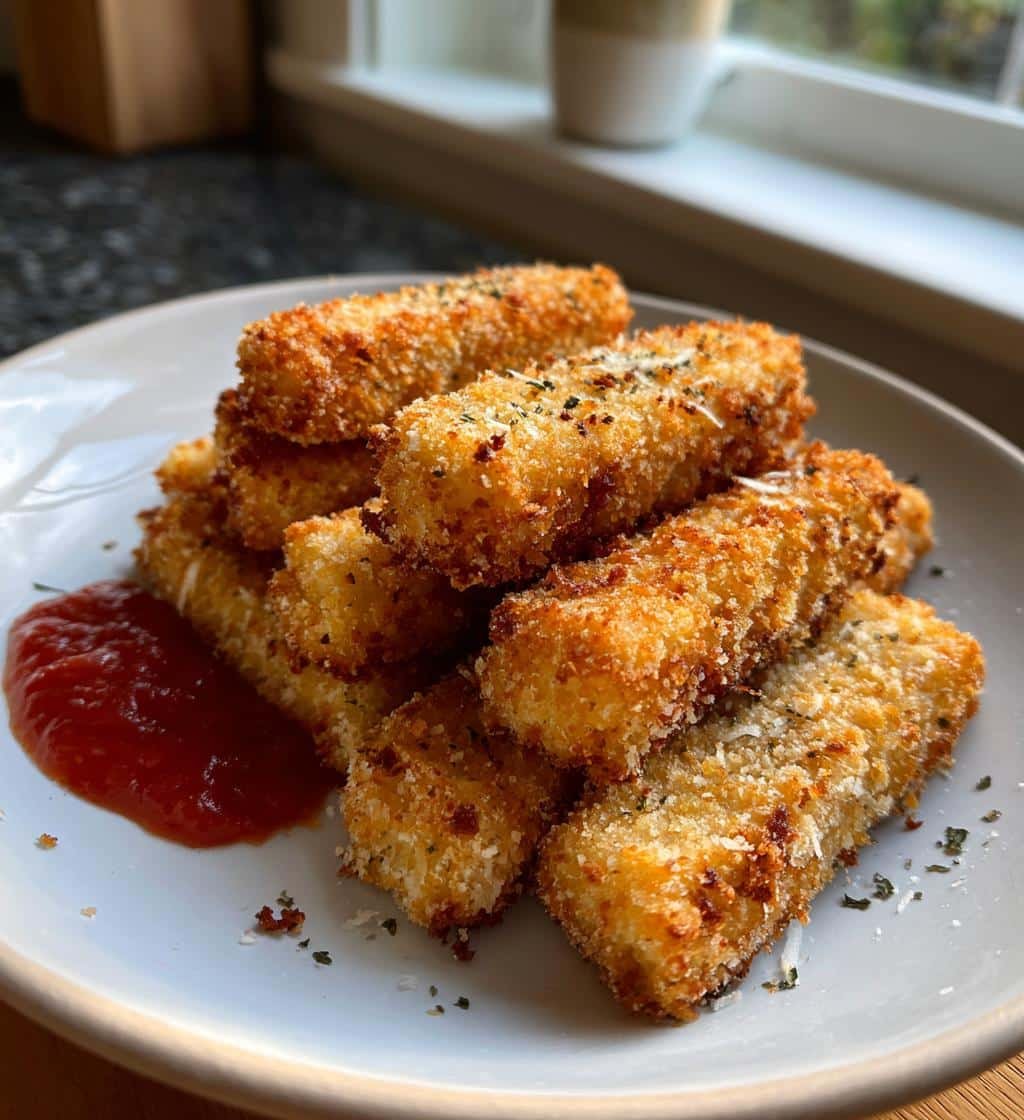 Air Fryer Tofu Parmesan Sticks - detail 1