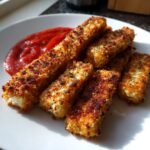 Air Fryer Tofu Parmesan Sticks