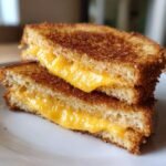 Air Fryer Warm Cozy Grilled Cheese