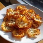 Air fryer pasta chip bites (parmesan)