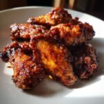Balsamic Glazed Air Fryer Wings