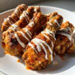 Buffalo Ranch Air Fryer Drumsticks