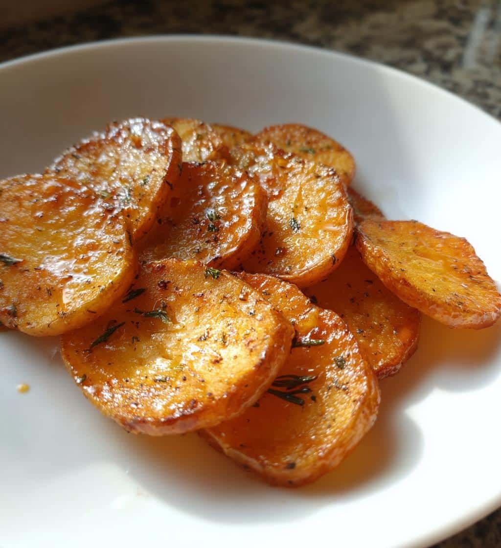 Crispy Teriyaki Potato Chips