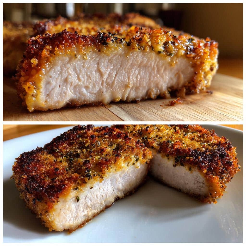 Delicious Crispy Air Fryer Pork Chops - detail 1