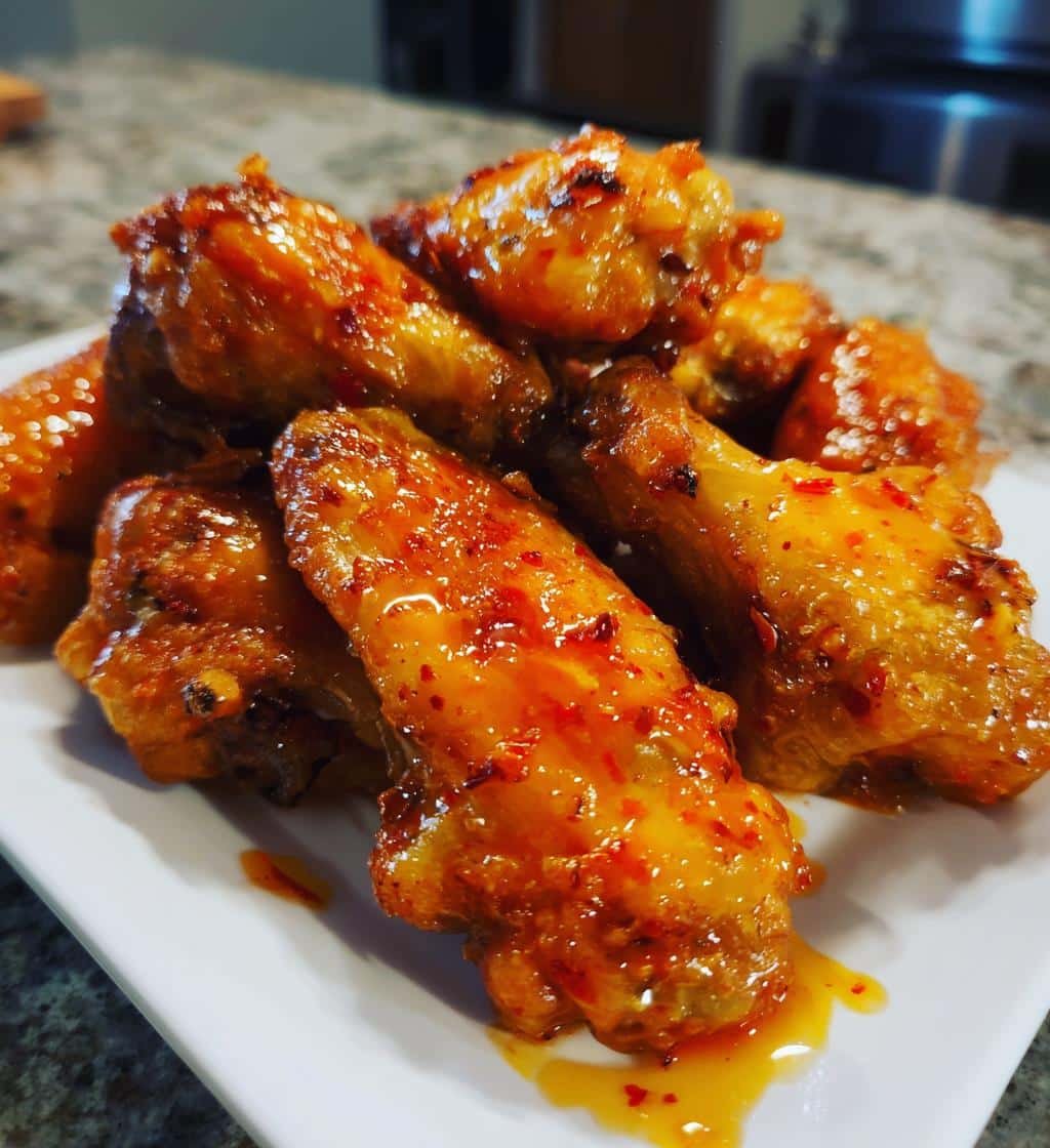 20-Minute Easy Air Fryer Sweet Chili Lime Wings 4 EASY Air Fryer Sweet Chili Lime Air Fryer Wings - detail 1
