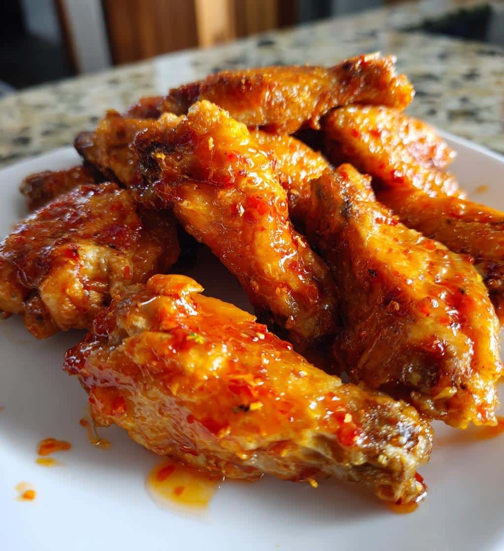 EASY Air Fryer Sweet Chili Lime Air Fryer Wings