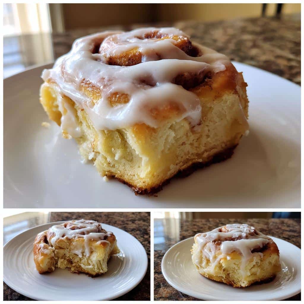 Easy Air Fryer Cinnamon Roll - detail 1