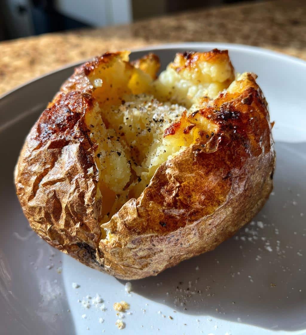Easy Crispy Air Fryer Baked Potatoes