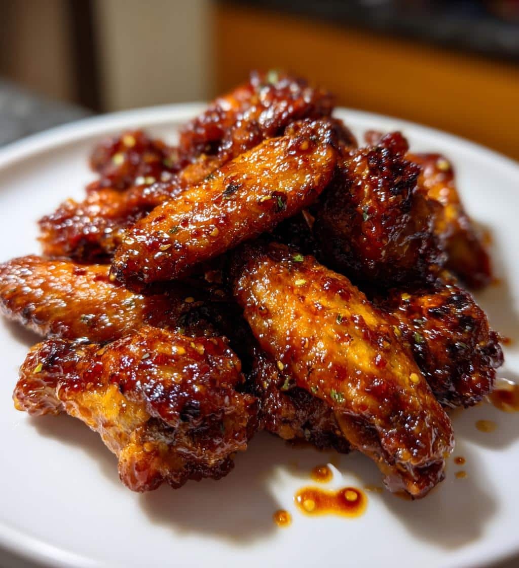 Easy Sweet Chili Lime Air Fryer Wings - detail 1
