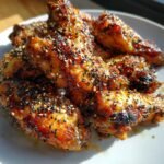 Everything Bagel Air Fryer Wings