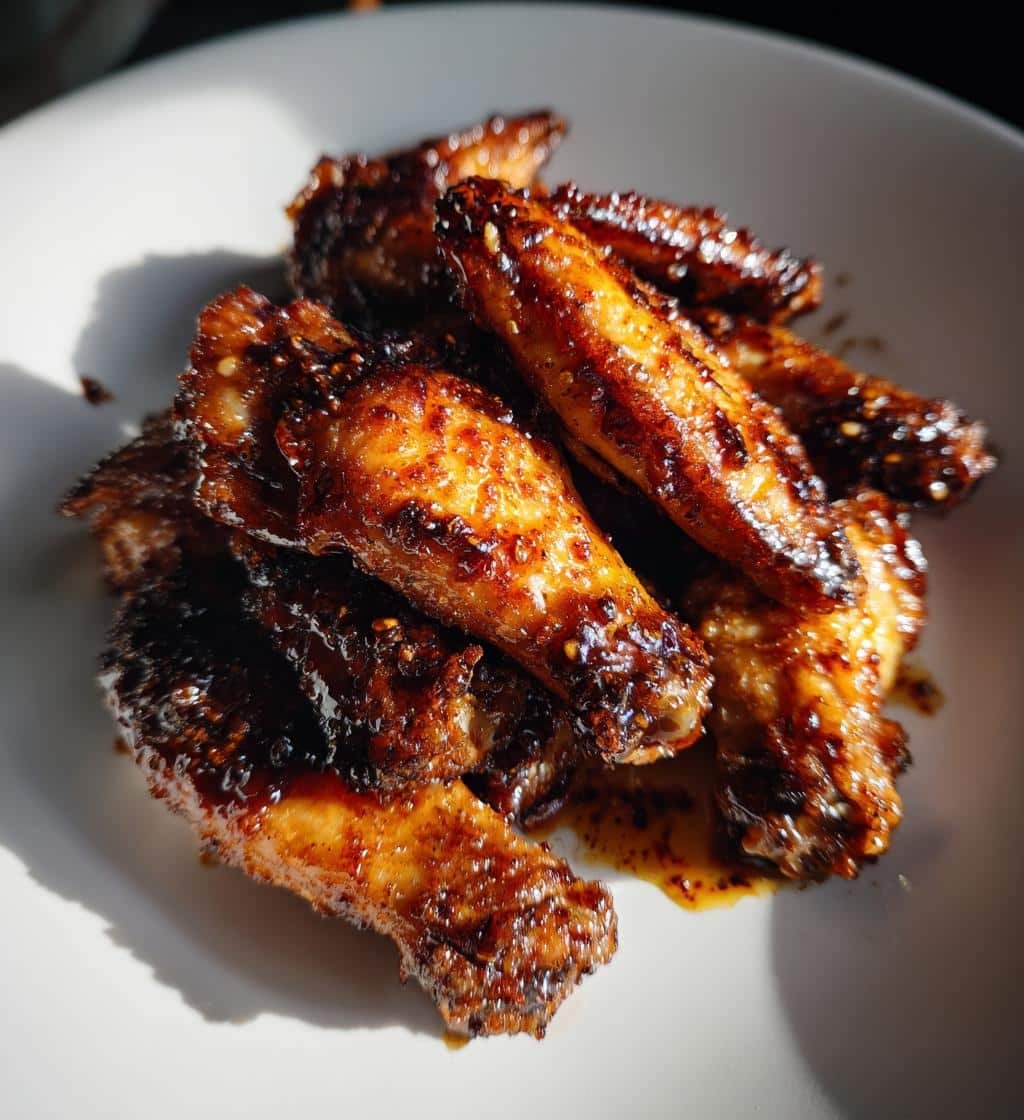 Fig Balsamic Air Fryer Wings