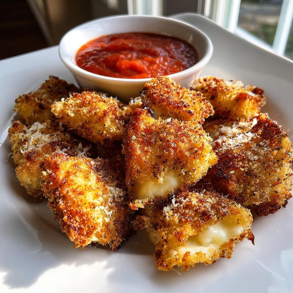 Fried ravioli bites (air fryer) - detail 1