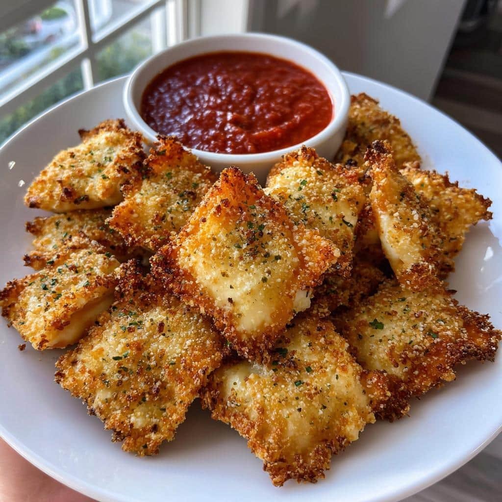 Fried ravioli bites (air fryer)