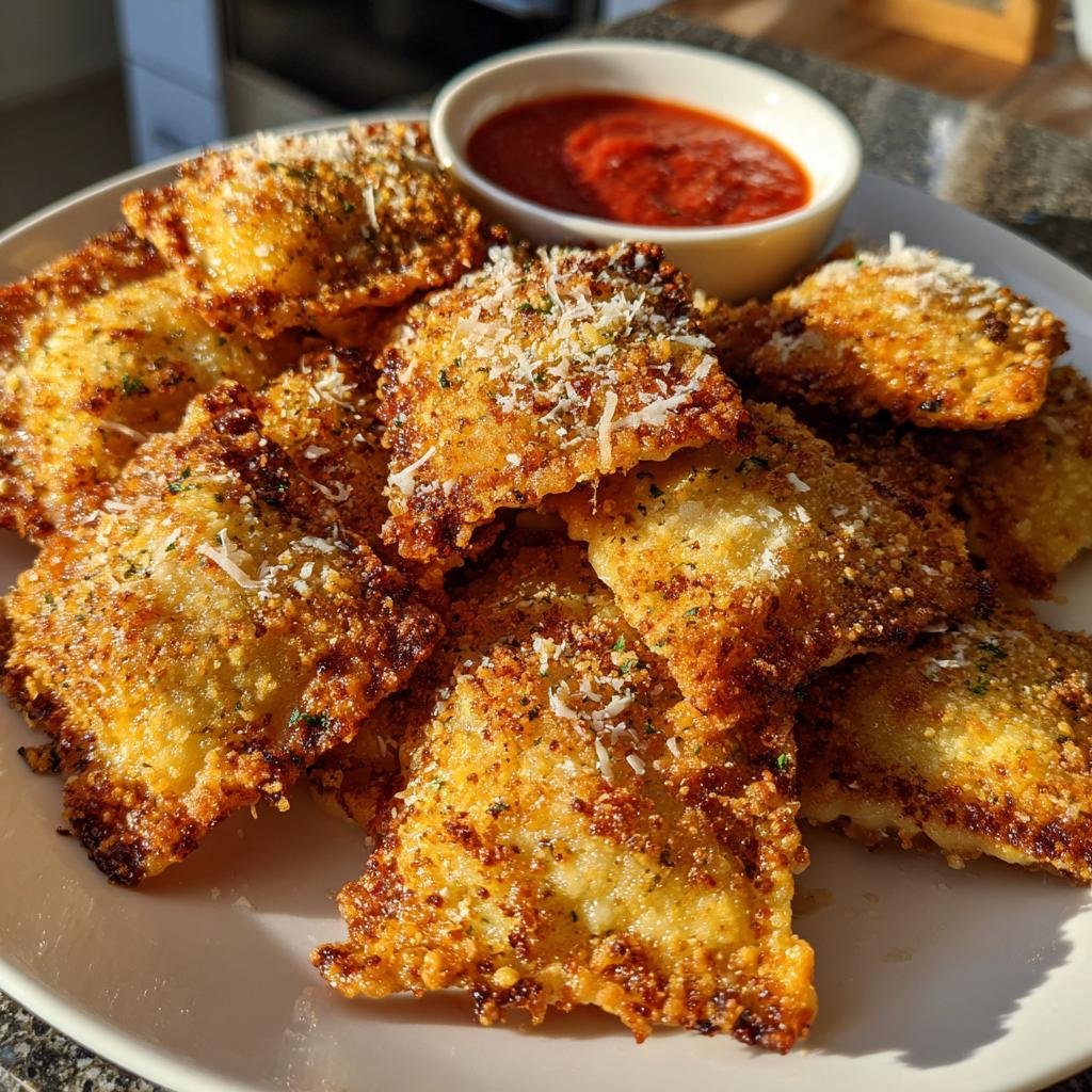 Fried ravioli bites (air fryer)