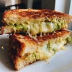 Guacamole Air Fryer Grilled Cheese