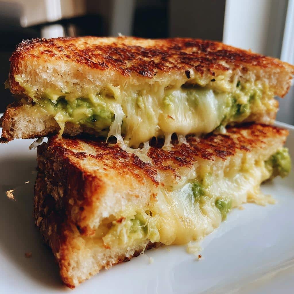 Guacamole Air Fryer Grilled Cheese