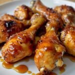 Homemade Honey Garlic Air Fryer Drumsticks
