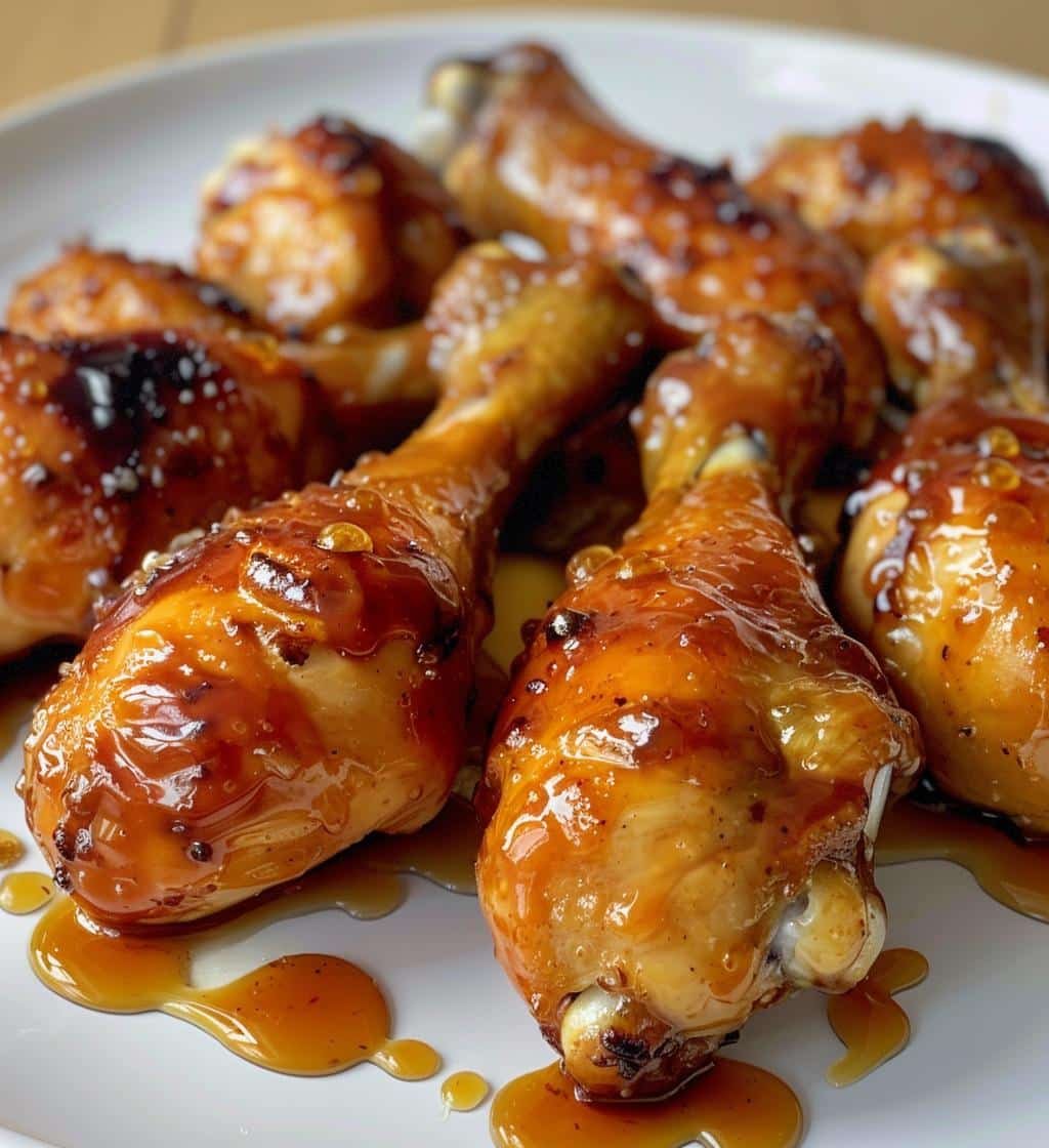 Homemade Honey Garlic Air Fryer Drumsticks