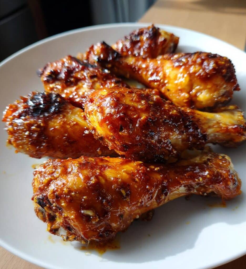 Honey Dijon Air Fryer Drumsticks