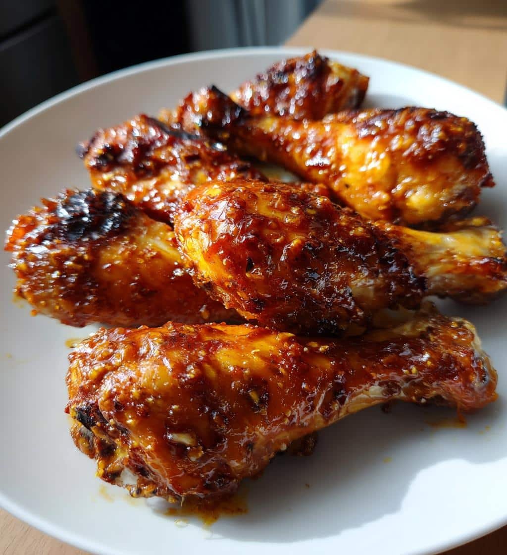 Honey Dijon Air Fryer Drumsticks