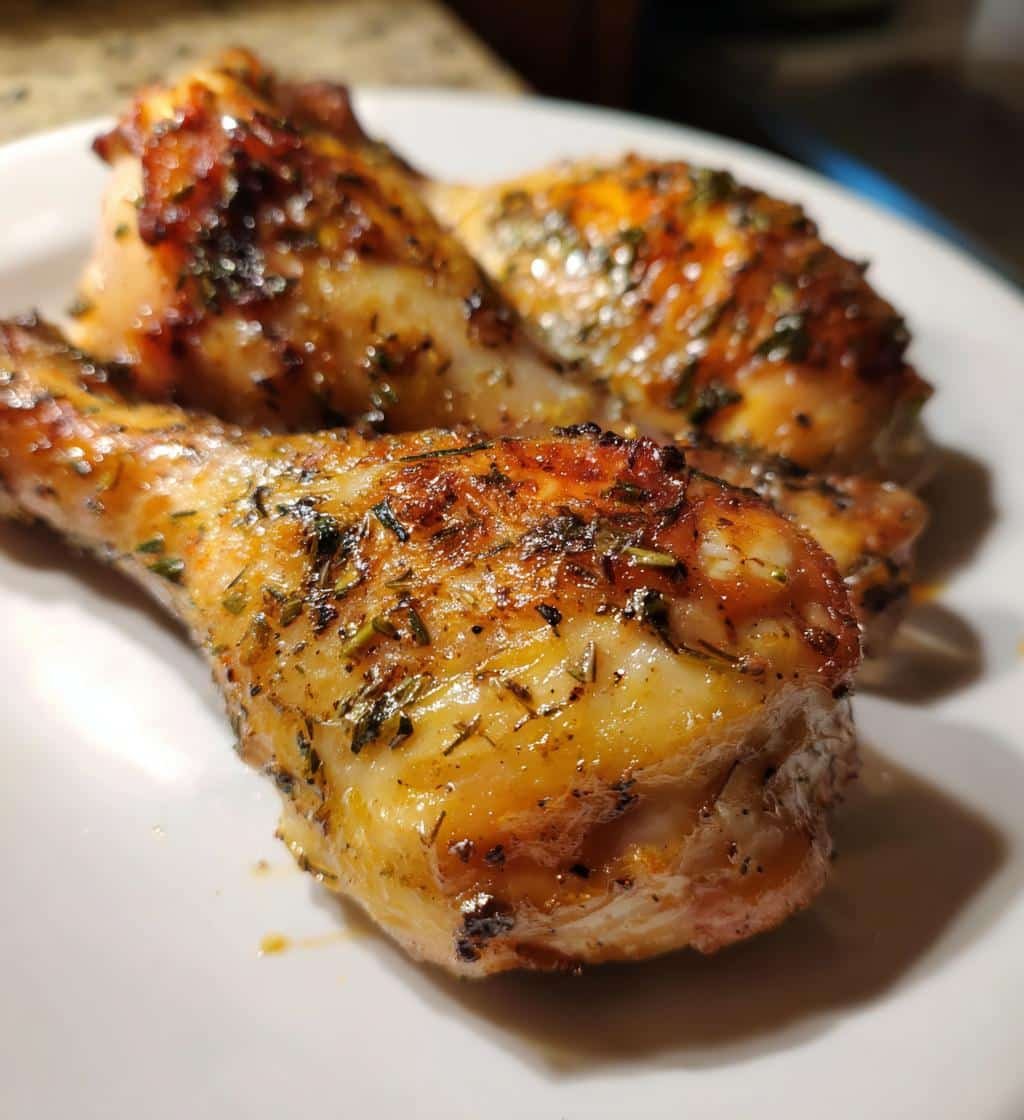 Lemon Garlic Herb Air Fryer Drumsticks - detail 1