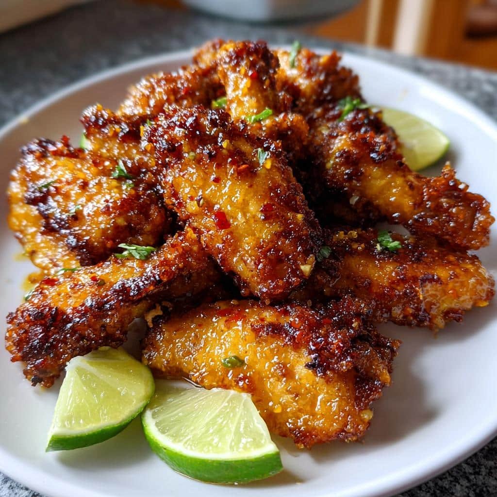 Mango Chili Lime Air Fryer Wings - detail 1
