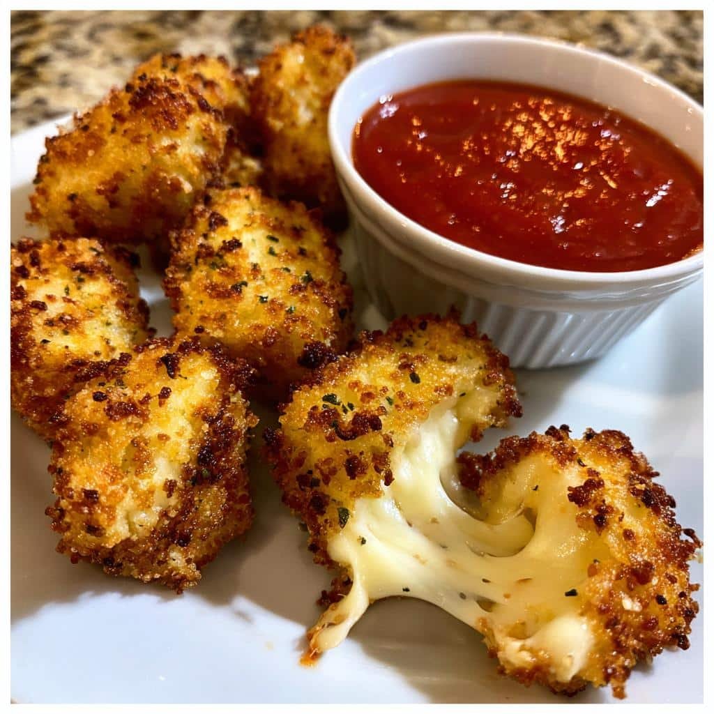 Mozzarella stick bites (air fryer) - detail 1