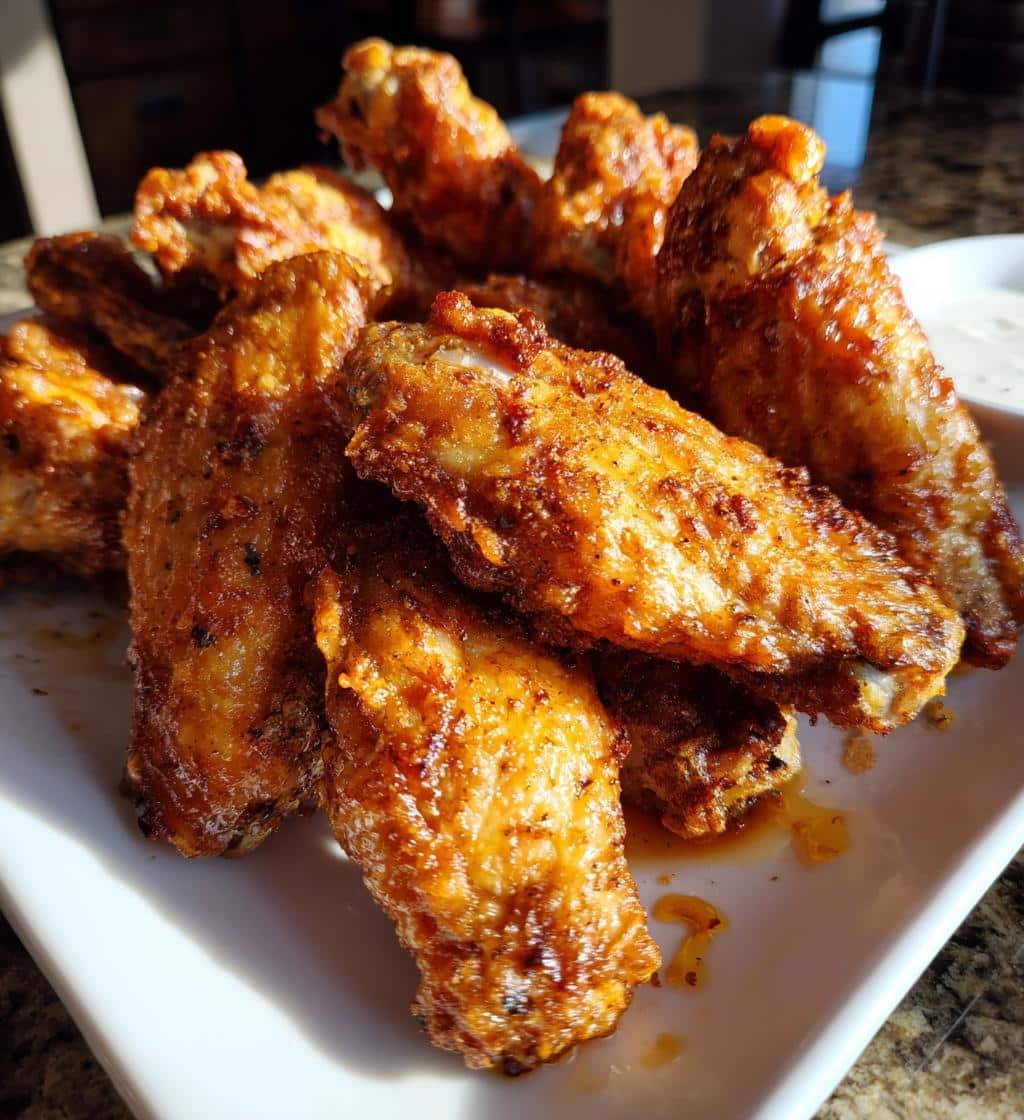 Pickle‑Brined Air Fryer Wings