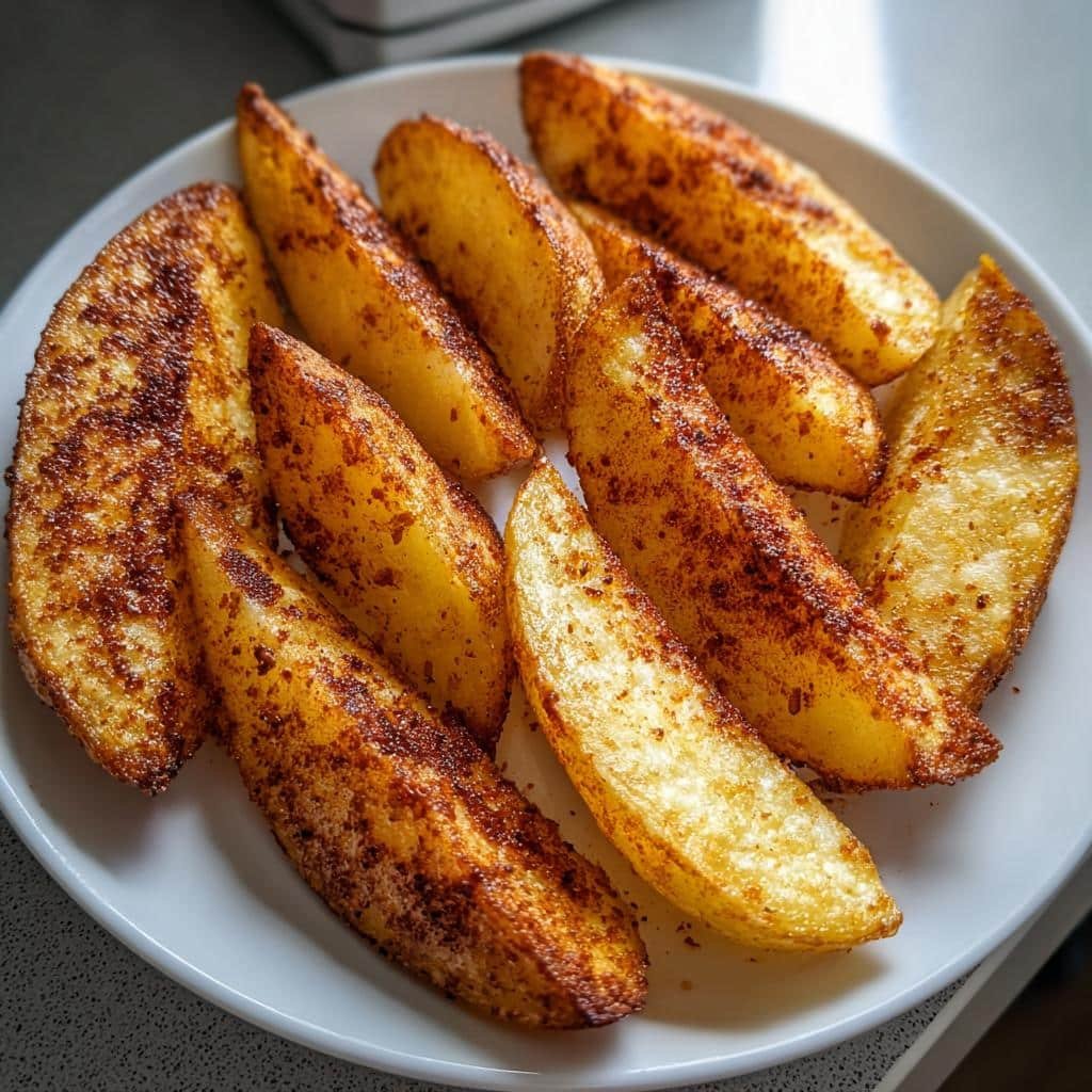 Smoked Paprika Air Fryer Wedges