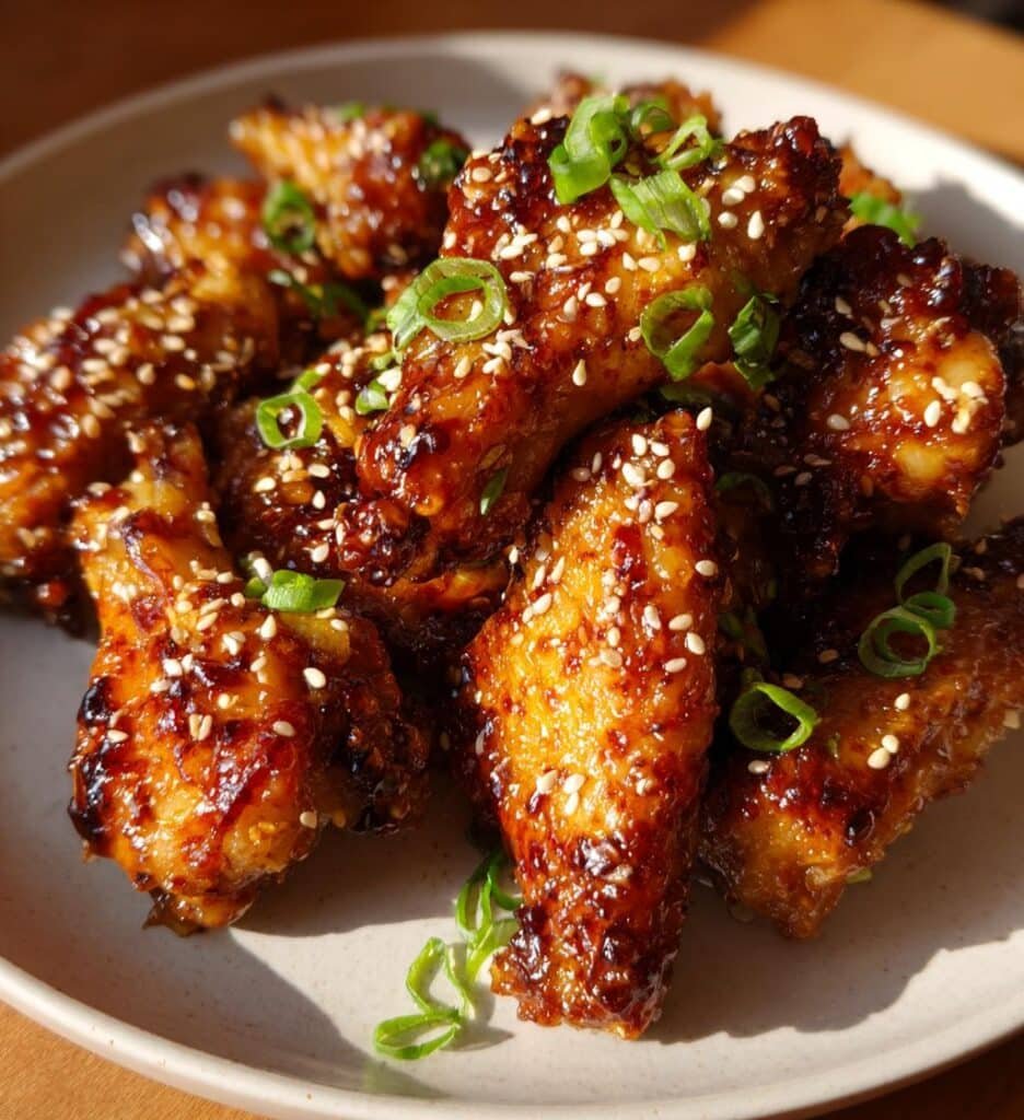 Teriyaki Pineapple Air Fryer Wings