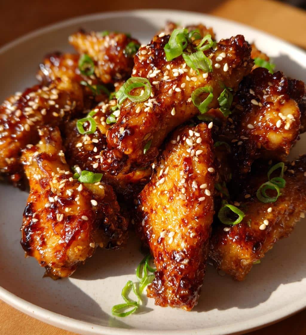 Teriyaki Pineapple Air Fryer Wings