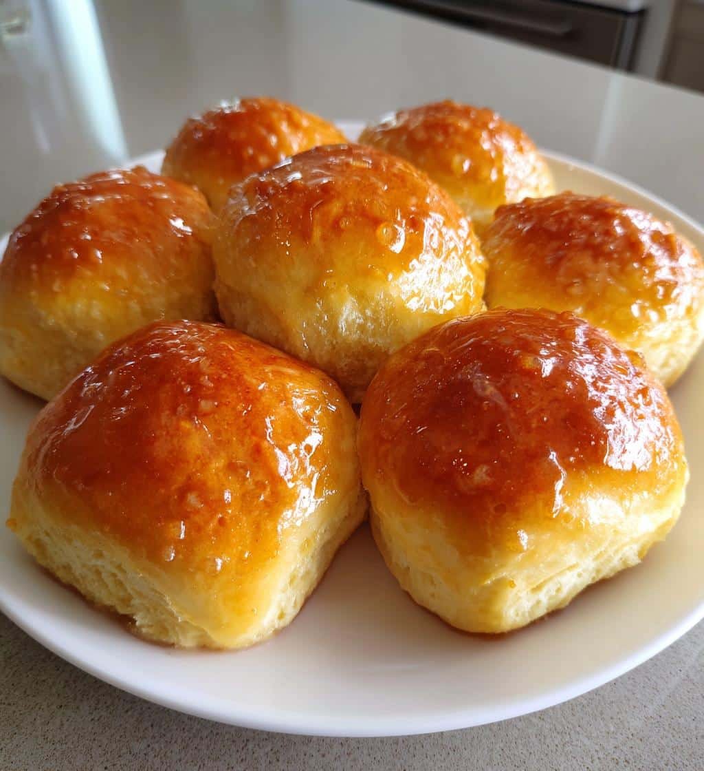 5-Minute Air Fryer Frozen Dinner Rolls