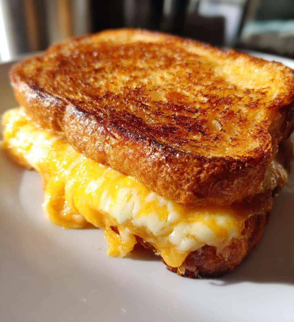 Air Fryer Brioche Grilled Cheese - detail 1