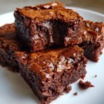 Air Fryer Brownies Espresso