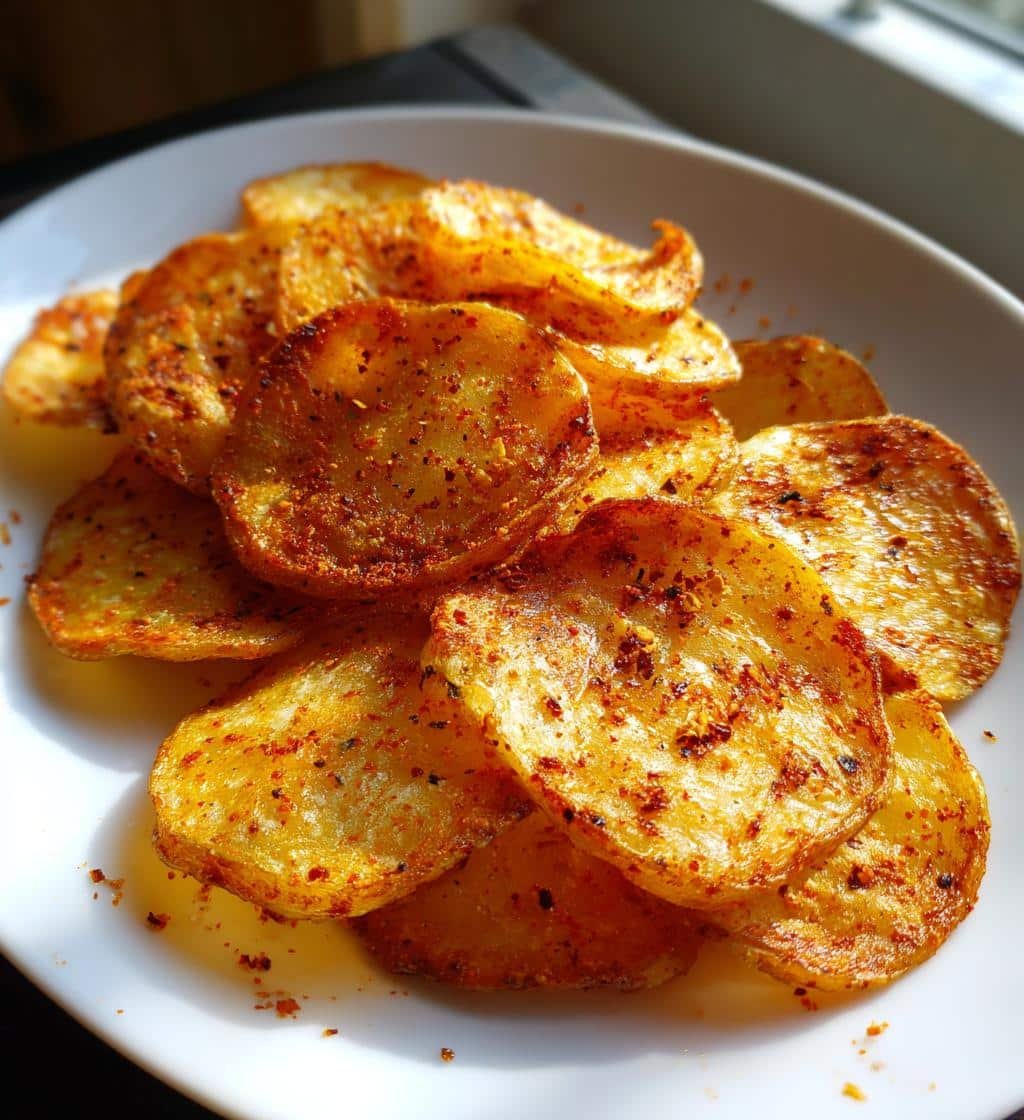 Air Fryer Cajun Seasoning Chips - detail 1