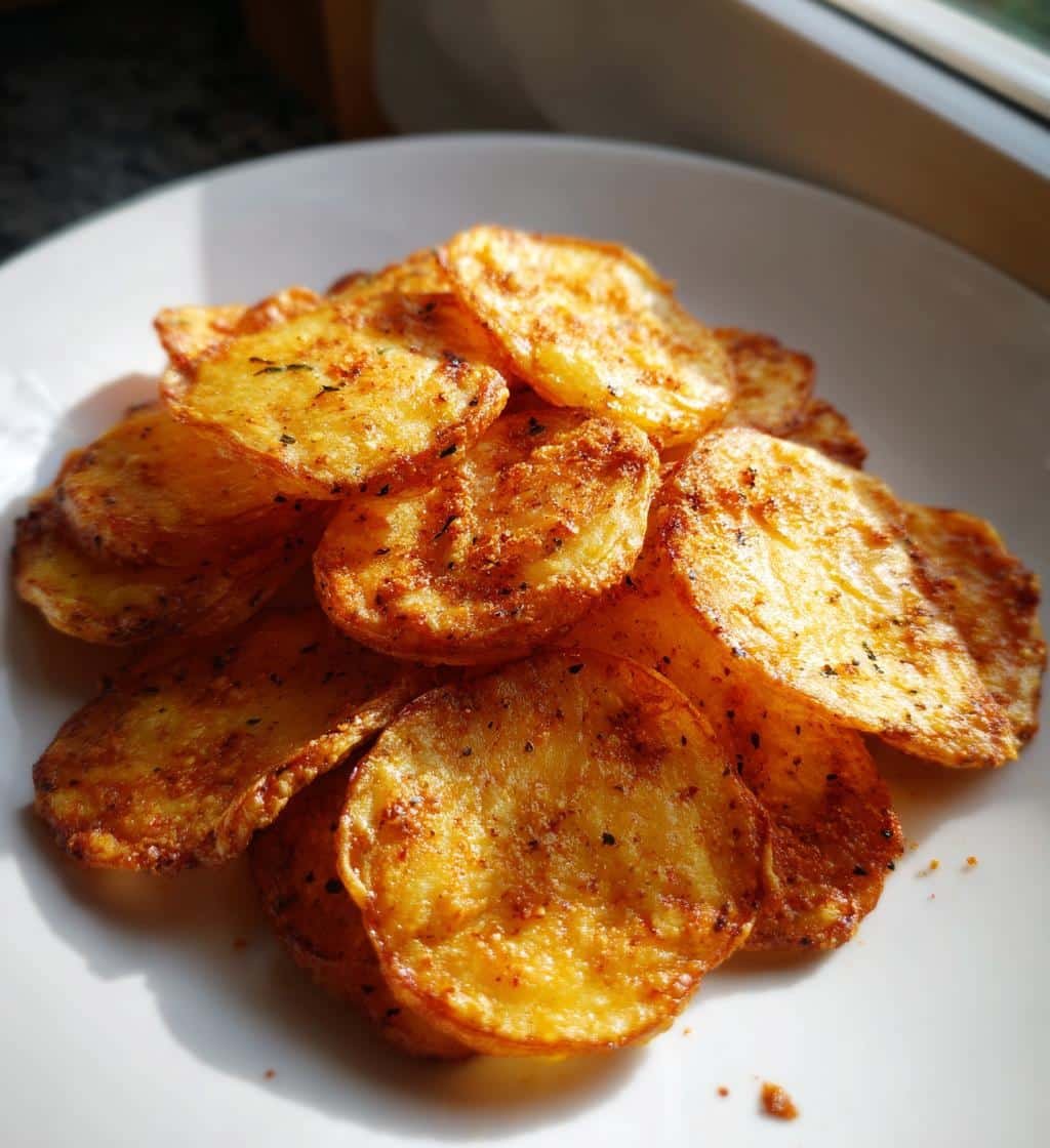 Air Fryer Cajun Seasoning Chips