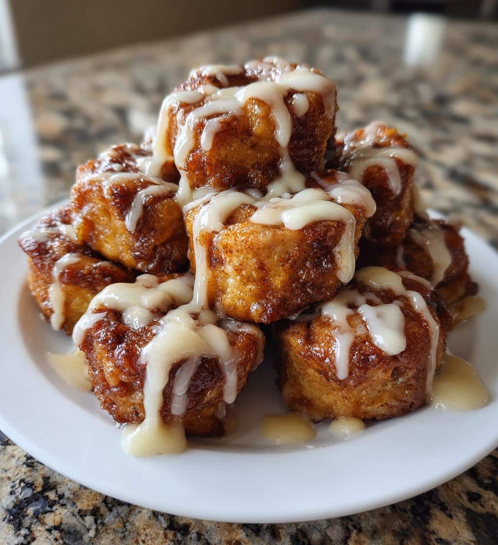 Air Fryer Cinnamon Roll Cake - detail 1