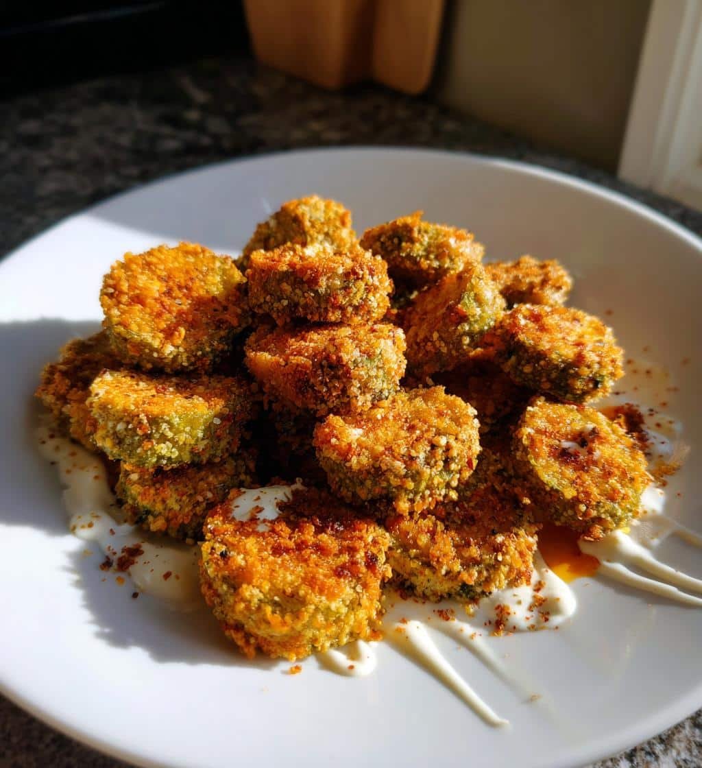 Crispy Air Fryer Classic Dill Pickle Chips Snack in 10 Minutes 4 Air Fryer Classic Dill Pickle Chips - detail 1