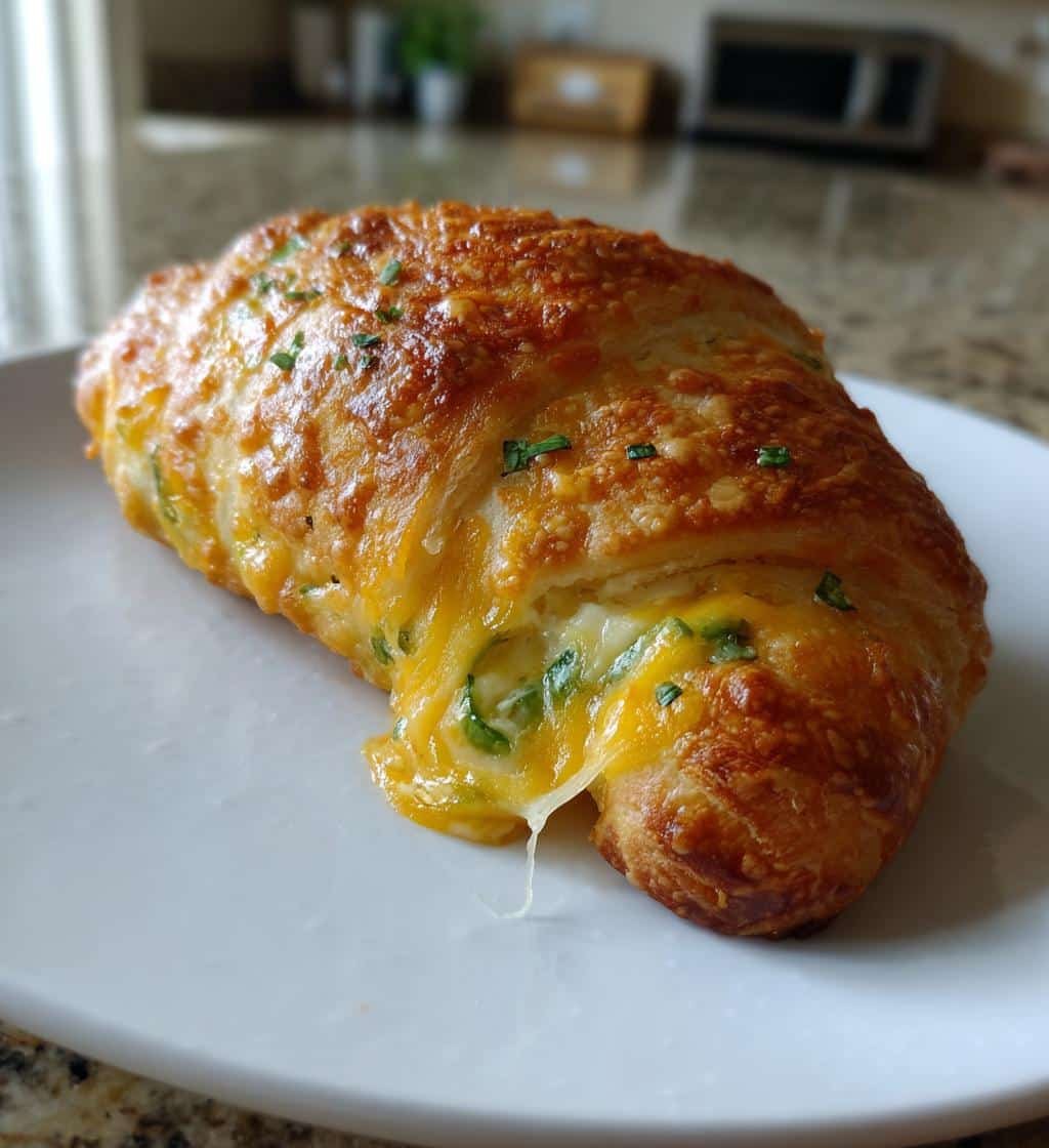 Air Fryer Creamy Jalapeño Popper Crescent Rolls - detail 1