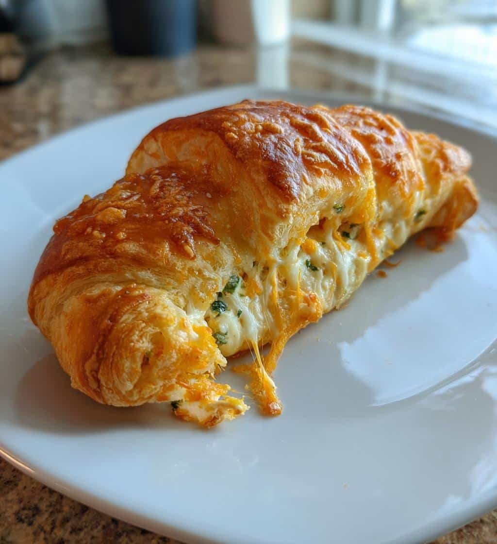 Air Fryer Creamy Jalapeño Popper Crescent Rolls