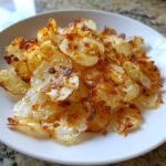 Air Fryer Crispy Charred Garlic Chips