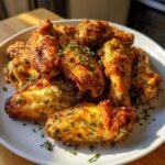 Air Fryer Crispy Garlic & Herb de Provence Wings