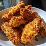 Air Fryer Crispy Parmesan Peppercorn Wings