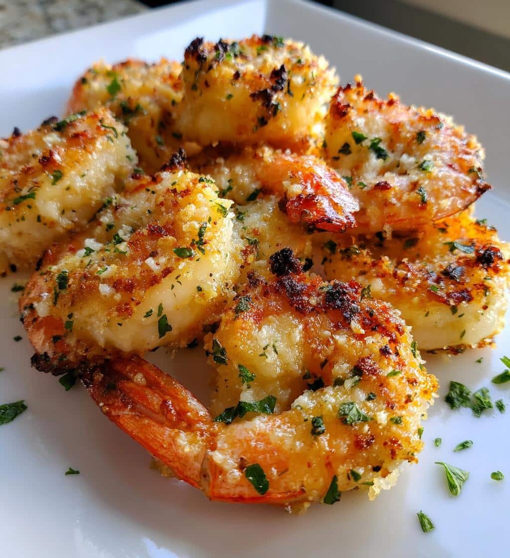 Irresistible Air Fryer Delicious Baked Garlic Parmesan Shrimp 4 Air Fryer Delicious Baked Garlic Parmesan Shrimp - detail 1