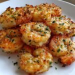 Air Fryer Delicious Baked Garlic Parmesan Shrimp