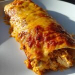 Air Fryer Easy Cheesy Chicken Enchiladas